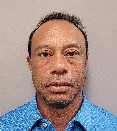 Tiger Woods' March 2026 mugshot. Credit: Handout / Getty