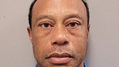 Legendary Golfer Tiger Woods Arrested For DUI After Rollover Crash STUART, FLORIDA - MARCH 27:( EDITOR’S NOTE: This Handout image was provided by a third-party organization and may not adhere to Getty Images’ editorial policy.) In this handout photo provided by the Martin County Sheriff's Office, Tiger Woods poses for his booking photo after his arrest on March 27, 2026 in Stuart, Florida. According to reports, Woods was arrested after a rollover crash and will face a charge of driving under the influence. The Martin County Sheriff's Office said that Woods and the other driver involved in the two-car crash in Jupiter Island, Florida, were not injured. (Photo by Martin County Sheriff's Office via Getty Images)