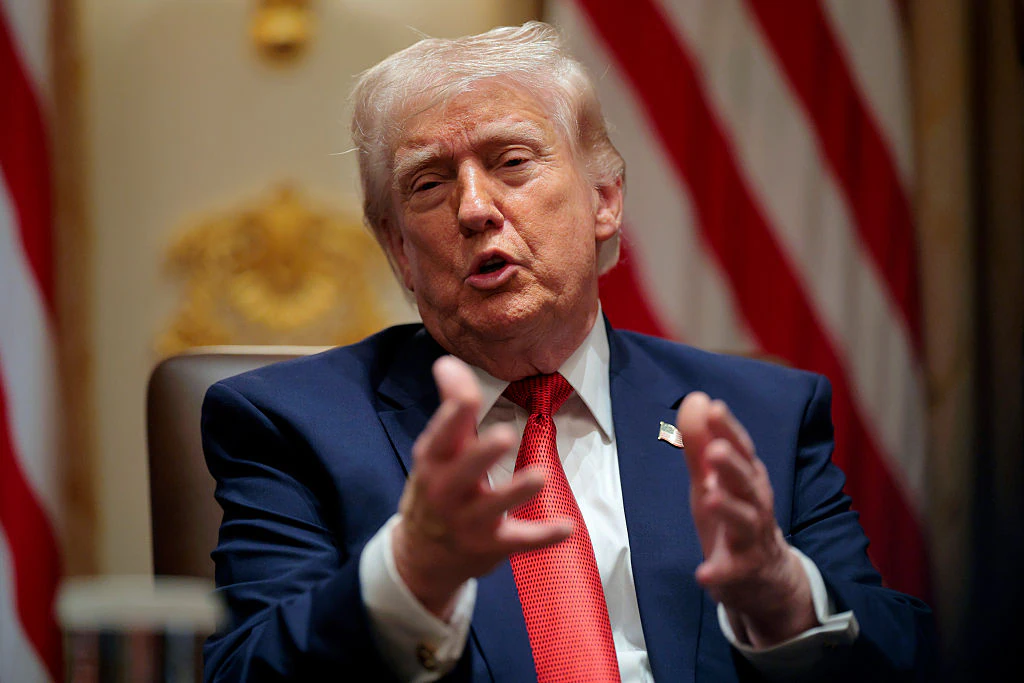 President Donald Trump admitted he took cognitive tests three times. Credit: Chip Somodevilla / Getty