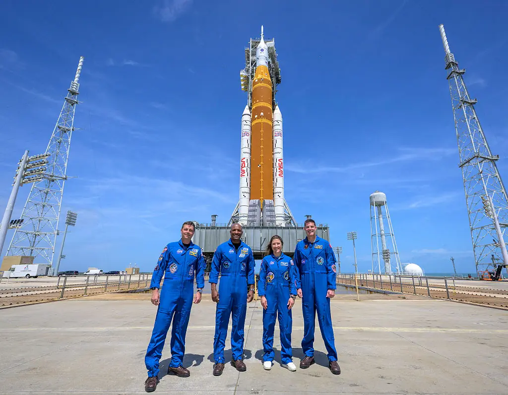 The Artemis II crew. Credit: NASA/Getty