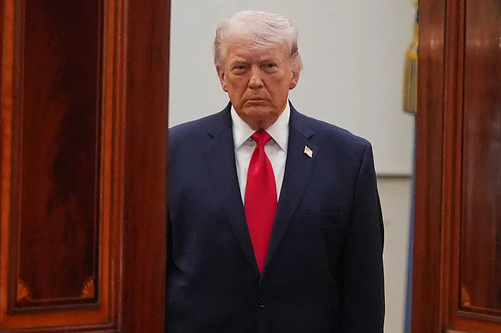 POTUS admitted that he had no idea of Melania's White House address, prior to it taking place. Credit: Alex Brandon-Pool/Getty Images