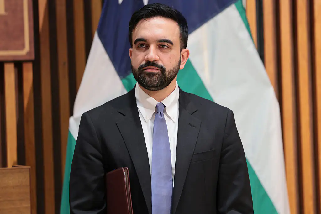 New York Mayor Zohran Mamdani spoke out. Credit:	Michael M. Santiago / Getty