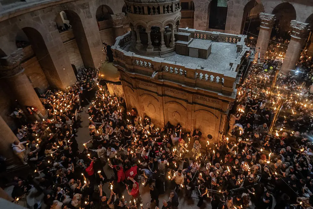 The Church of the Holy Sepulchre is already a hallowed site in Christianity. Credit: Getty/Mostafa Alkharouf/Anadolu