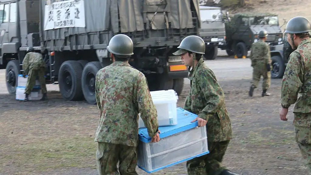 Japan sees tsunami following 7.4 magnitude quake, warns of more tremors IWATE, JAPAN - APRIL 20: (----EDITORIAL USE ONLY - MANDATORY CREDIT - 'IWATE GARRISON OF JAPAN / HANDOUT' - NO MARKETING NO ADVERTISING CAMPAIGNS - DISTRIBUTED AS A SERVICE TO CLIENTS----) Soldiers stationed at the Iwate Garrison, part of the Japanese Army, are making preparations following a tsunami alert in Iwate, Japan on April 20, 2026. A strong earthquake of 7.4 magnitude jolted Japan on Monday evening local time, with waves of a tsunami observed in the northern and northeastern parts of the country. The Japanese Meteorological Agency warned of earthquakes of a similar magnitude this week. The earthquake was recorded at around 0752GMT, with its epicenter at around 71 miles off Miyako city, located in the Iwate province, according to the US Geological Survey. The Japanese government recorded the magnitude of the quake as 7.5, and issued a tsunami warning along the Pacific Coast in Aomori, Hokkaido, and Iwate. (Photo by Iwate Garrison of Japan / Handout/Anadolu via Getty Images)