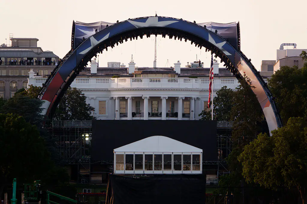 The UFC event on the White House lawn could be facing a major obstacle. Credit: Kevin Carter / Getty
