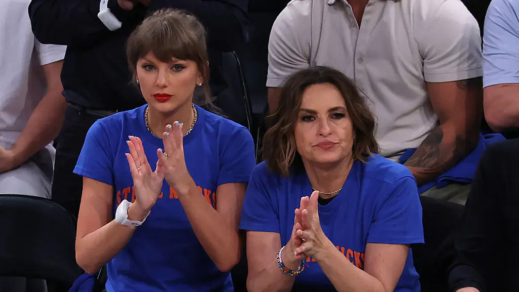 Taylor Swift and Mariska Hargitay