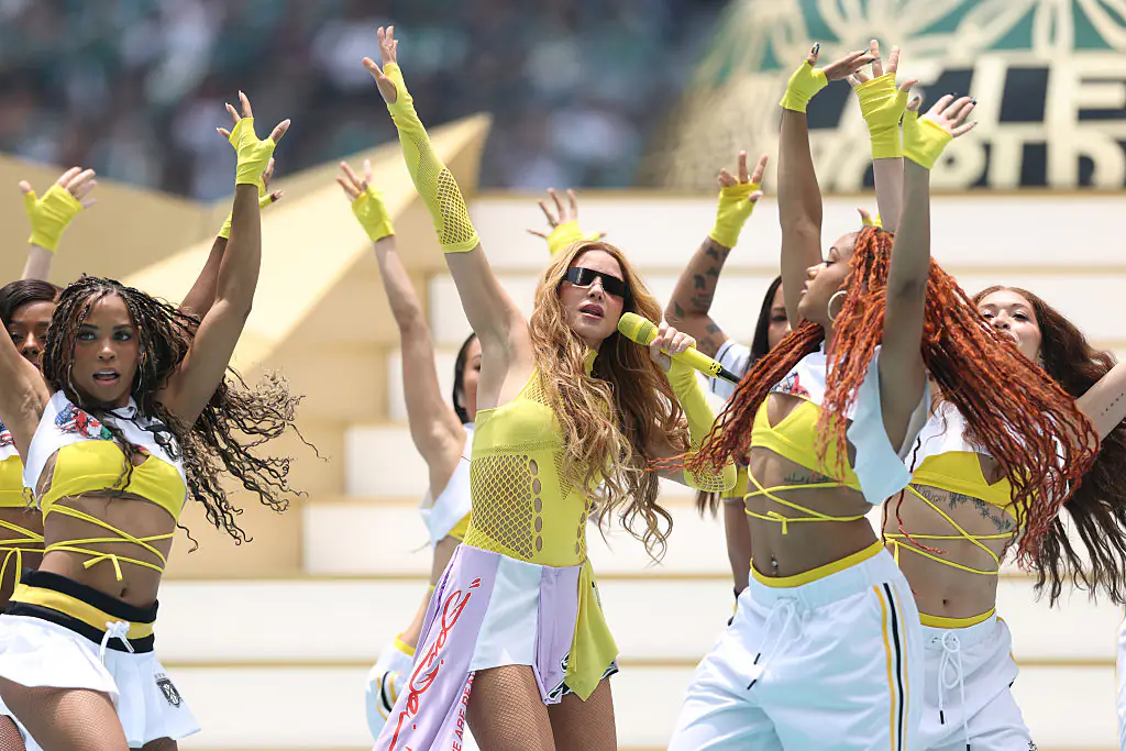 Shakira performs during the Opening Ceremony before the first FIFA World Cup 2026. Credit: Ryan Pierse - FIFA / Getty