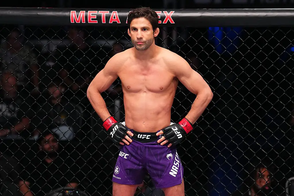The Brazilian fighter suffered a heart attack at just 34. Credit: Chris Unger/Zuffa LLC/Getty