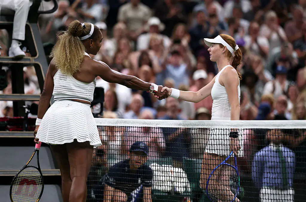 Maya Joint reached the second round at Wimbledon for the first time. Credit: Cameron Spencer / Getty
