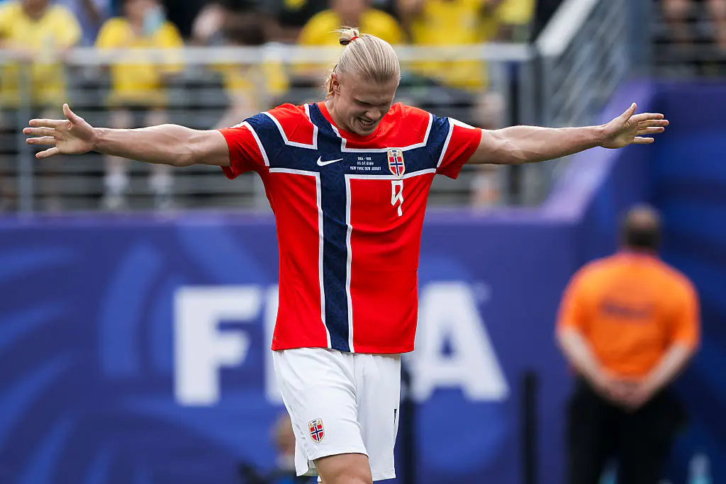Next up for Norway and Haaland is a clash with England. Credit: Nicolò Campo/LightRocket via Getty Images