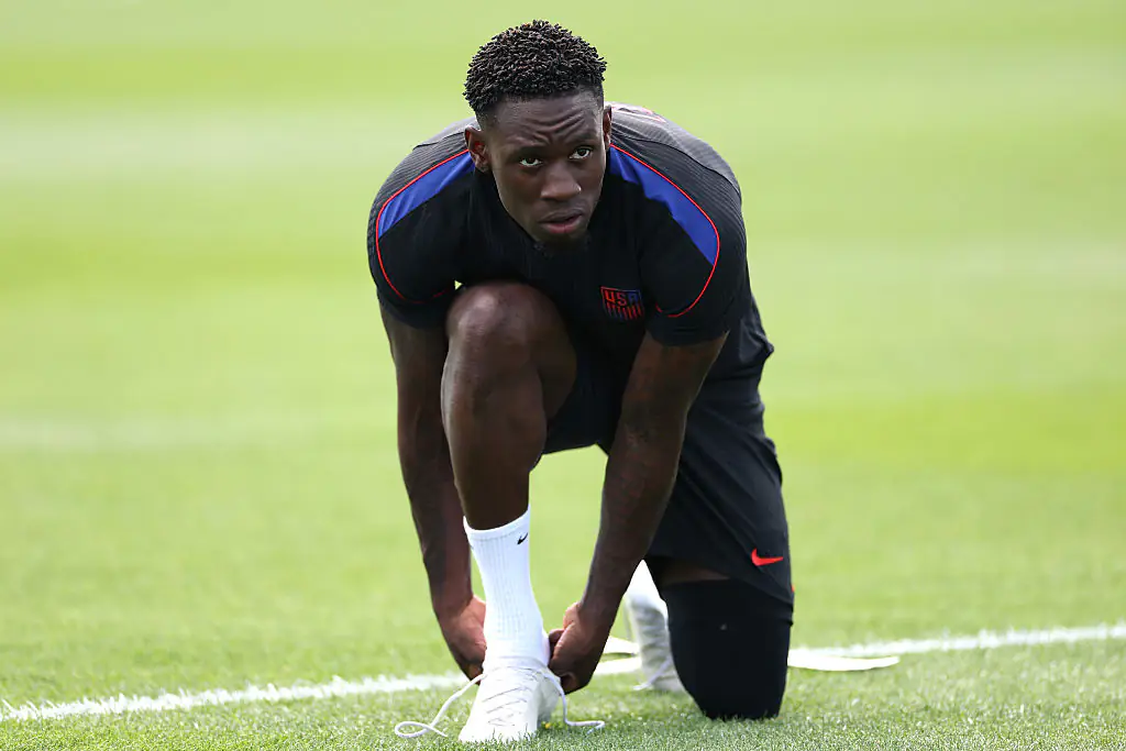 Folarin Balogun. Credit: Sarah Stier/FIFA/Getty