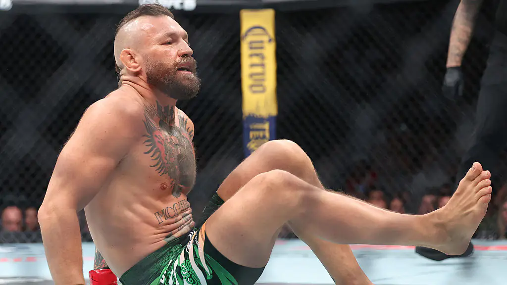 McGregor's comeback fight ended prematurely after he suffered an injury. Credit: Ian Maule/Getty Images)