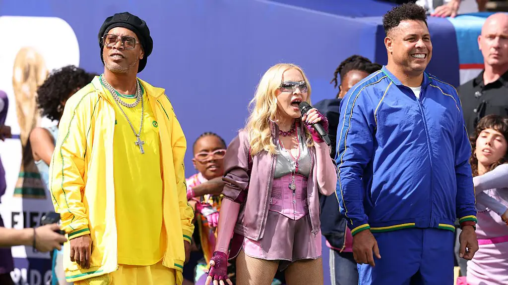 Ronaldinho, Madonna, and Ronaldo 