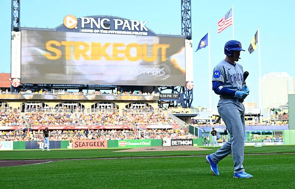 The incident took place at a Chicago Cubs game. Credit: Justin Berl / Getty 