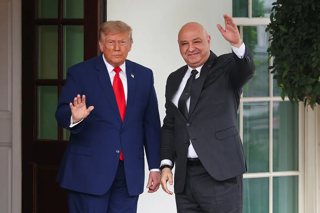 The presidents met to discuss the conflict between Israel and Hezbollah. Credit: Kevin Dietsch/Getty Images