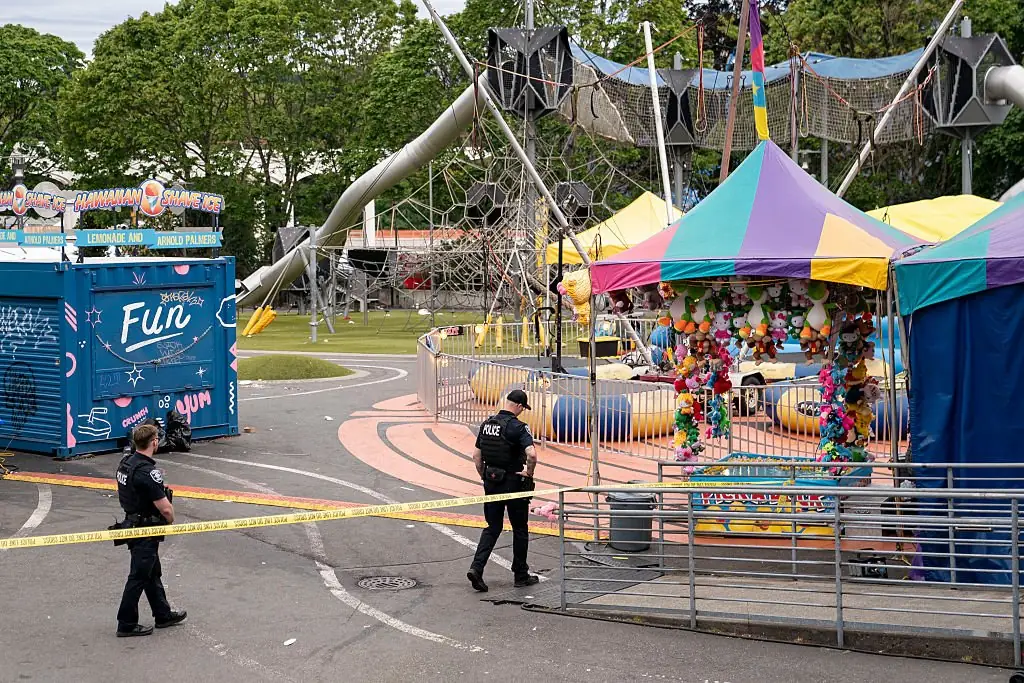 The horrific shooting left at least three dead. Credit: David Ryder/Getty Images
