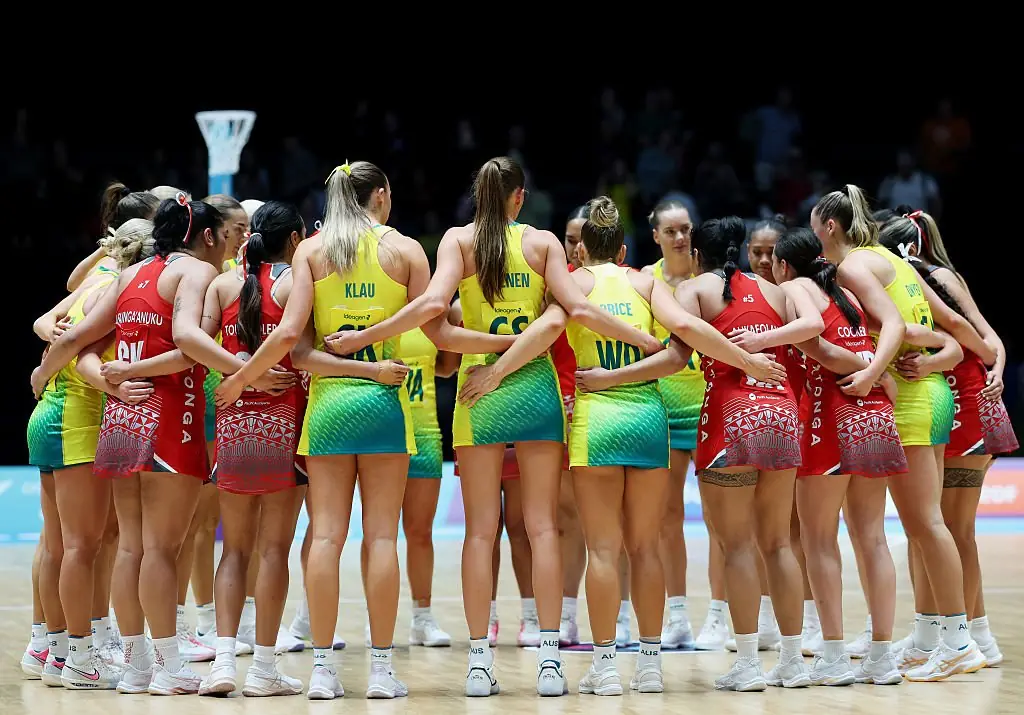 Australia's kit is shorter than their competitors. Credit: Lintao Zhang/Getty Images