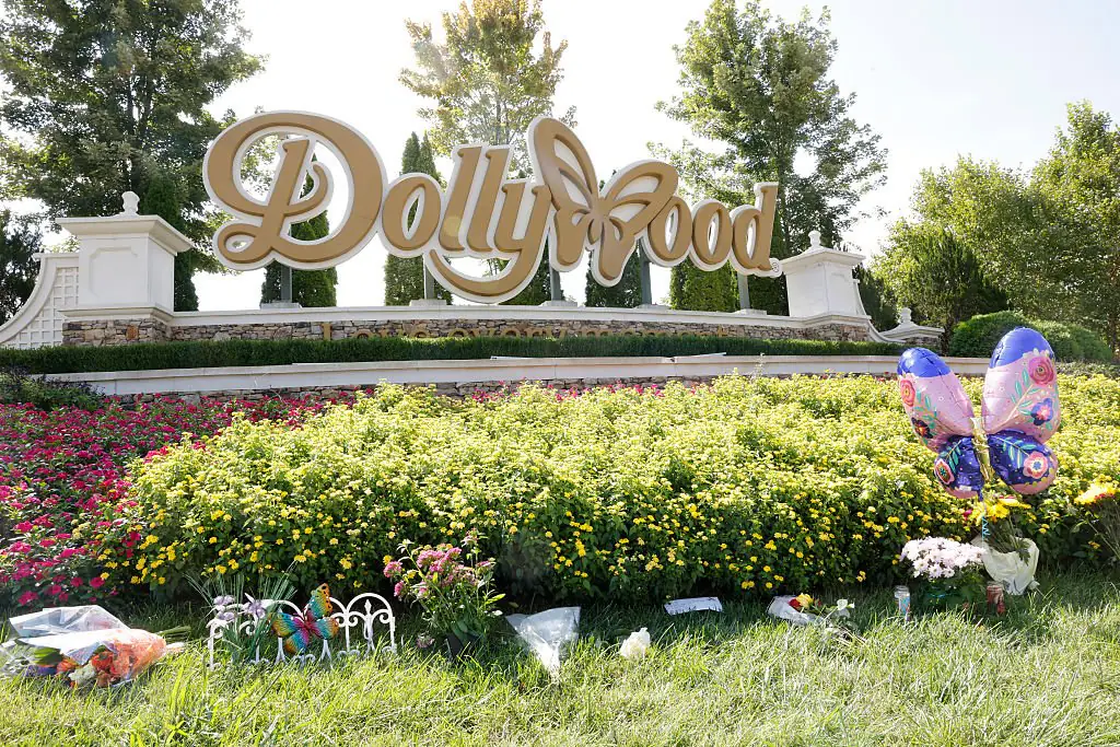 Dollywood has hit back at a rival theme park after a spat on social media. Credit: Jason Kempin/Getty Images