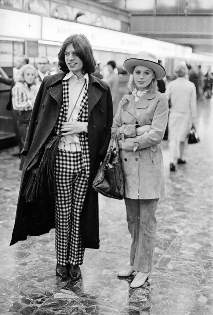 She famously dated Mick Jagger and was known as a muse for the Rolling Stones. Credit: William Lovelace/Express/Getty Images