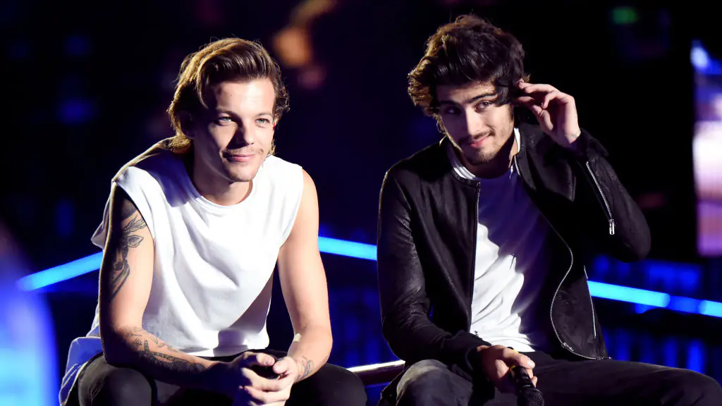 Louis Tomlinson Zayn Malik