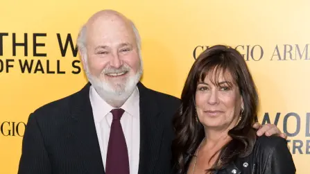 NEW YORK, NY - DECEMBER 17: Actor Rob Reiner and Michele Singer Reiner attend the "The Wolf Of Wall Street" premiere at Ziegfeld Theater on December 17, 2013 in New York City. (Photo by Gilbert Carrasquillo/FilmMagic)