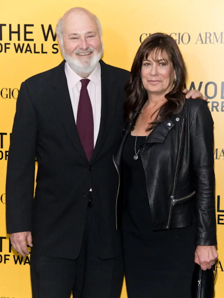 Hollywood legend Rob Reiner and his wife Michele Singer were found dead inside their Brentwood mansion. Credit: Gilbert Carrasquillo / Getty
