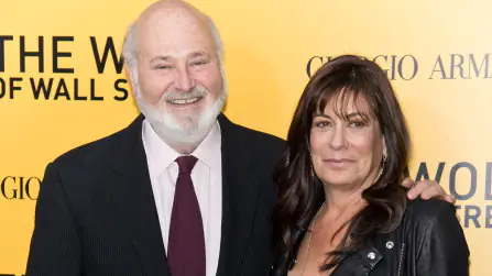 NEW YORK, NY - DECEMBER 17: Actor Rob Reiner and Michele Singer Reiner attend the "The Wolf Of Wall Street" premiere at Ziegfeld Theater on December 17, 2013 in New York City. (Photo by Gilbert Carrasquillo/FilmMagic)