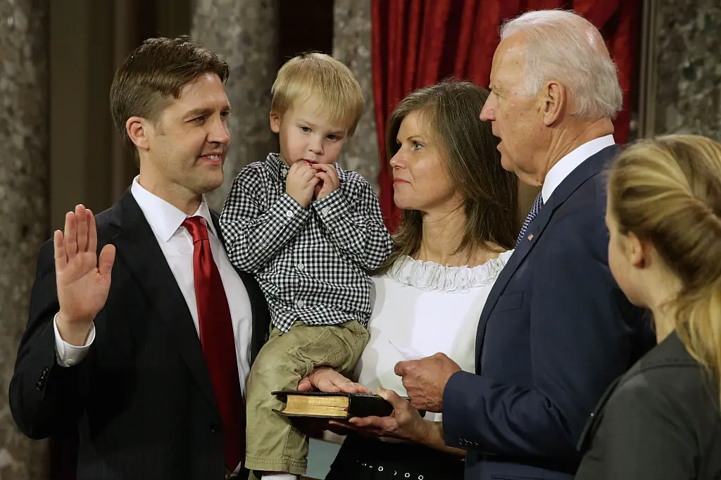 Ben Sasse was sworn into the Senate on Jan 6, 2015. Credit: Chip Somodevilla / Getty