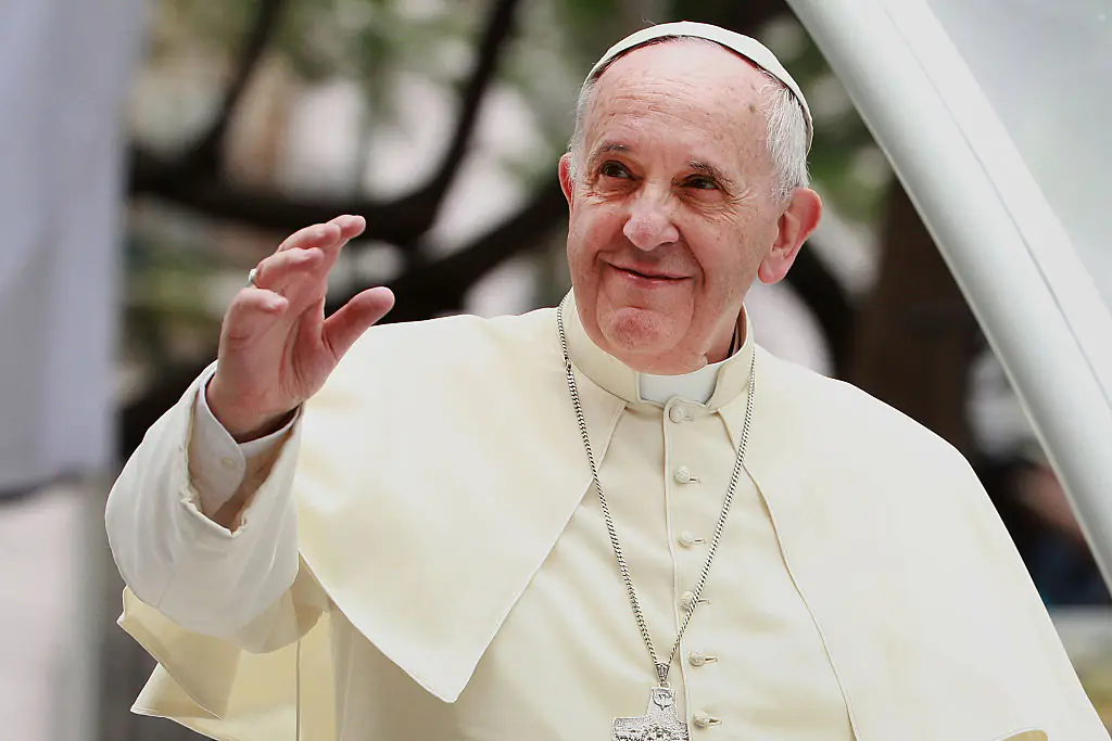 Pope Francis died on Monday. Credit: Lisa Maree Williams / Getty