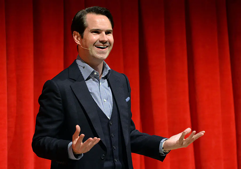 Jimmy Carr breaks down in tears during show after fan thanked him for saving his life following suicide attempt