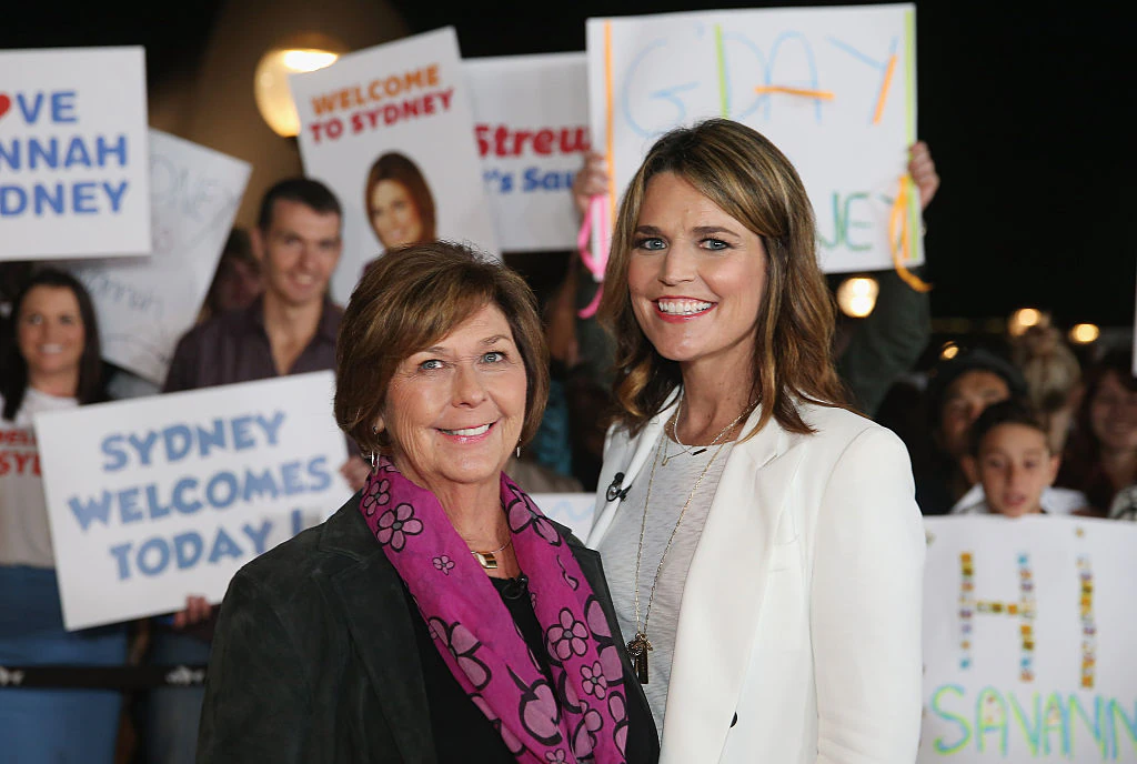 Nancy Guthrie (left) and Savannah Guthrie (right). Credit: Don Arnold/Getty
