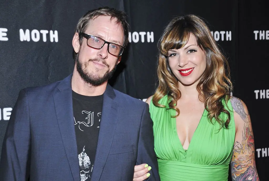 Scott Shriner and Jillian Shriner. Credit: Jenny Anderson / Getty