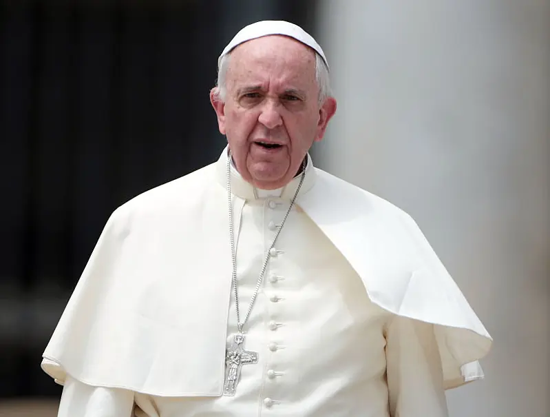 The funeral of Pope Francis takes place today. Credit: Giulio Origlia / Getty
