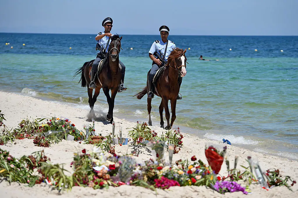 Woman who survived Tunisia beach attack in which 38 people were killed says one decision saved her life