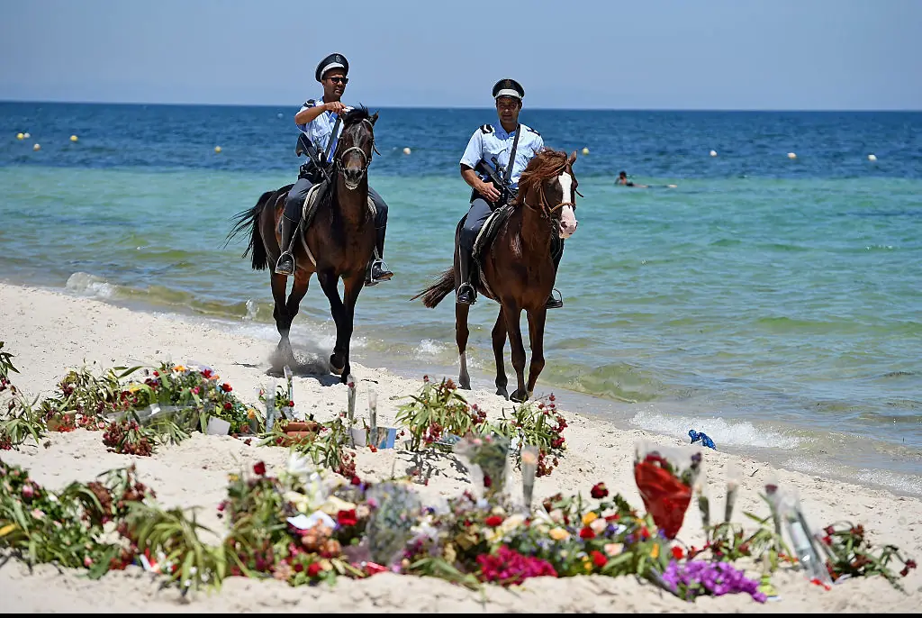 Woman who survived Tunisia beach attack in which 38 people were killed says one decision saved her life