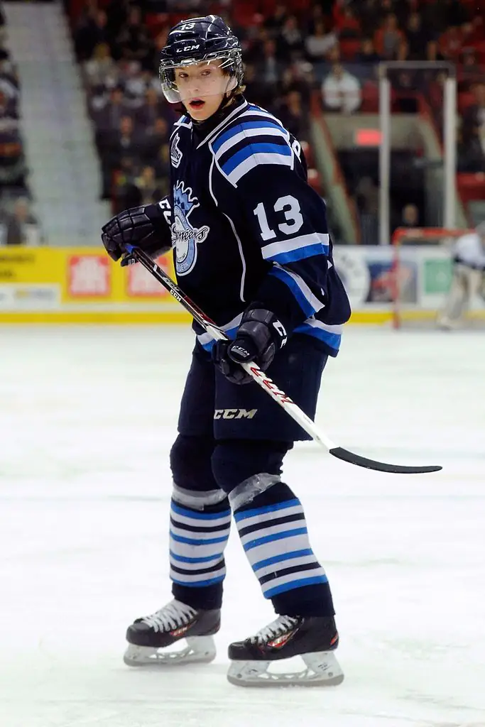 Puhakka was Finland's first openly gay ice hockey player. Credit: Richard Wolowicz/Getty