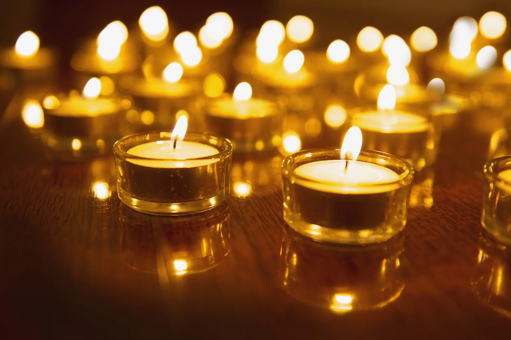 The candles were symbolic of a special celebration in Colombia. Credit: Jacobs Stock Photography Ltd/Getty Images 