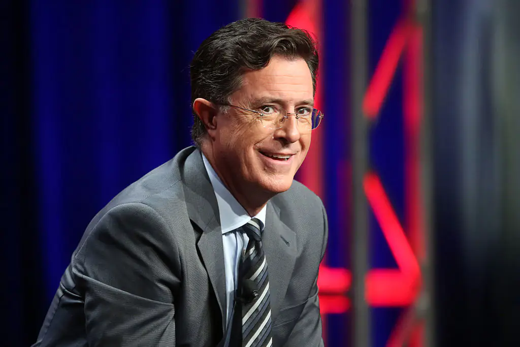 Stephen Colbert revealed the name of the celebrity who 