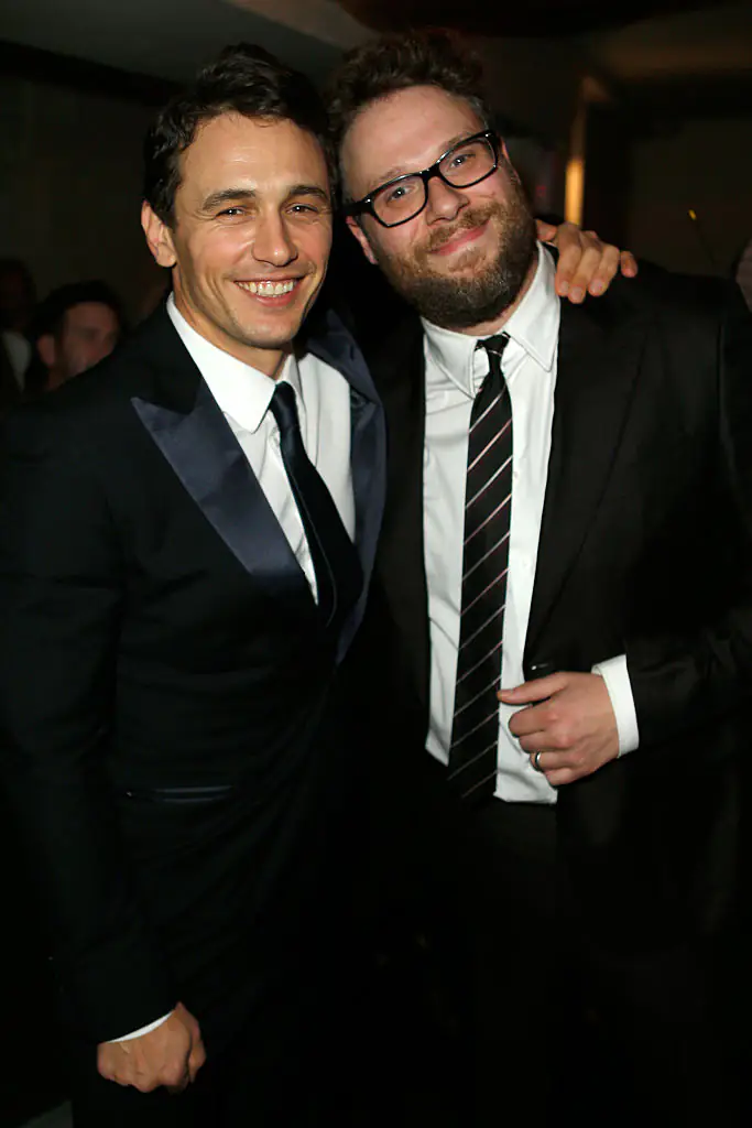 Seth Rogen (right) distanced himself from James Franco (left) following the allegations. Credit: Jeff Vespa / Getty Images