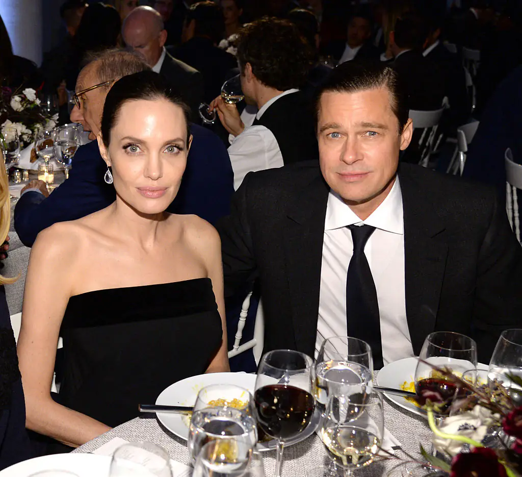Brad Pitt and Angelina Jolie. Credit: Kevin Mazur / Getty