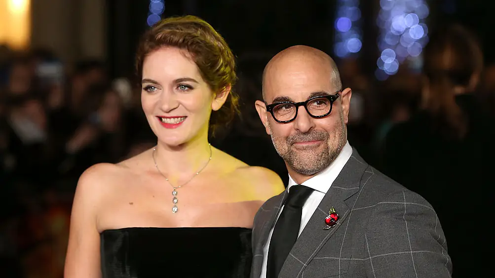 Felicity Blunt and Stanley Tucci