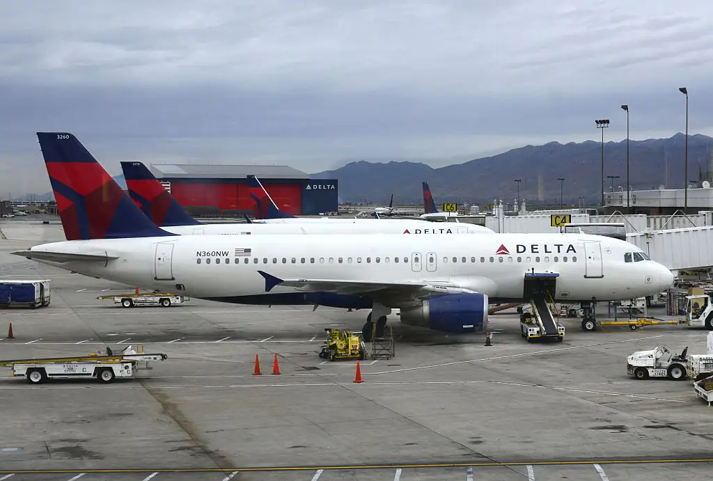 The incident happened on a Delta Airlines flight. Credit: Robert Alexander / Getty
