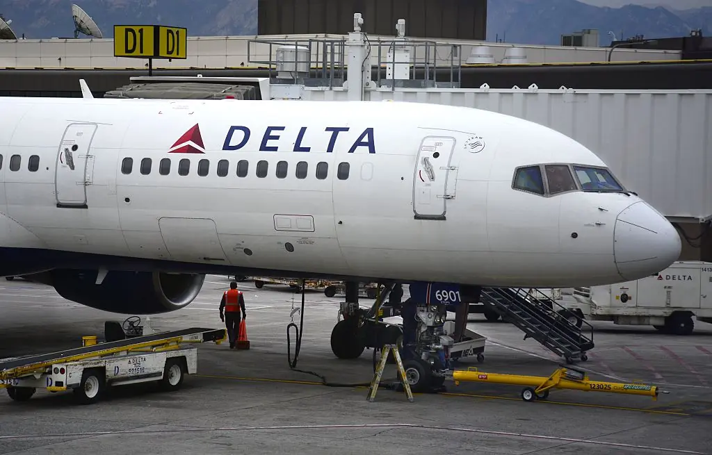 Two people were killed by a Delta Air Lines plane wheel. Credit: Robert Alexander/Getty