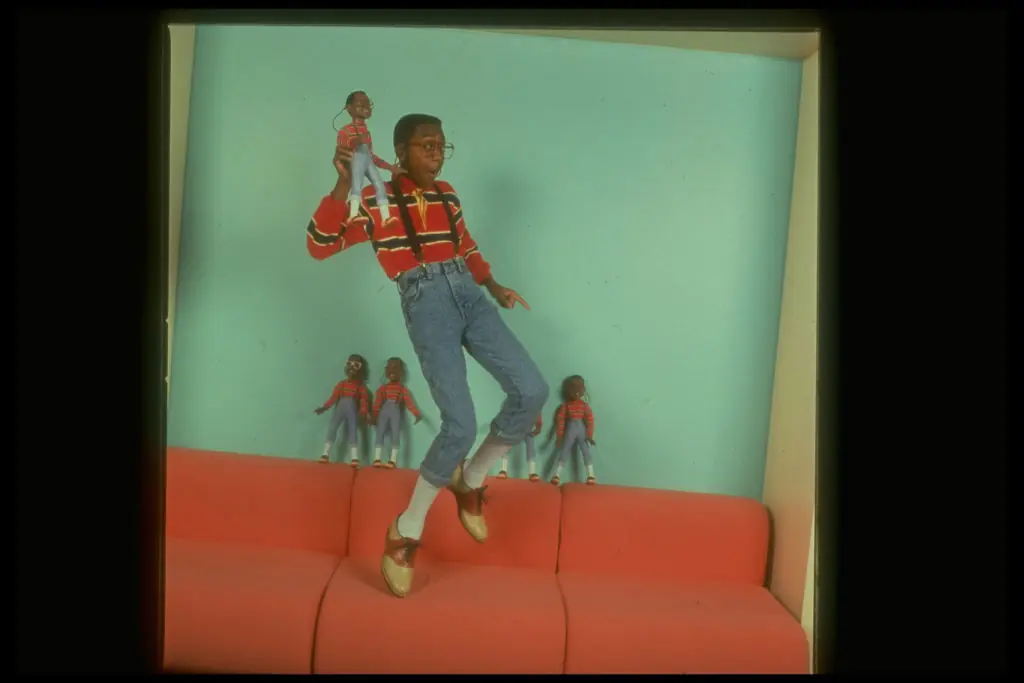 The tight, high-rise jeans had to be changed. Credit: Mario Ruiz/Getty Images