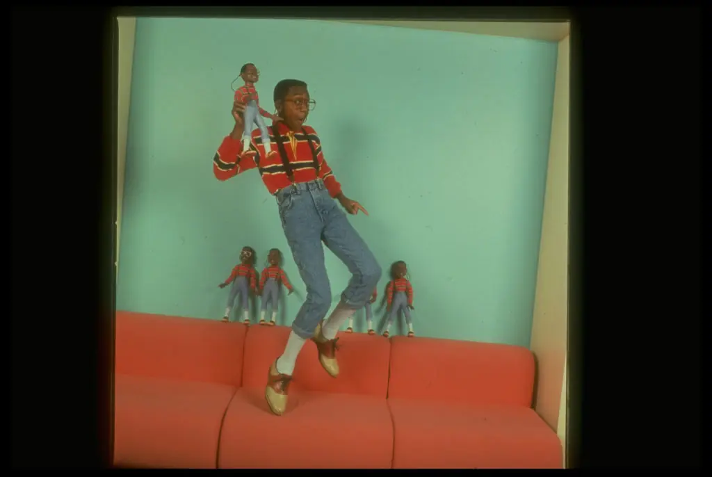 The tight, high-rise jeans had to be changed. Credit: Mario Ruiz/Getty Images