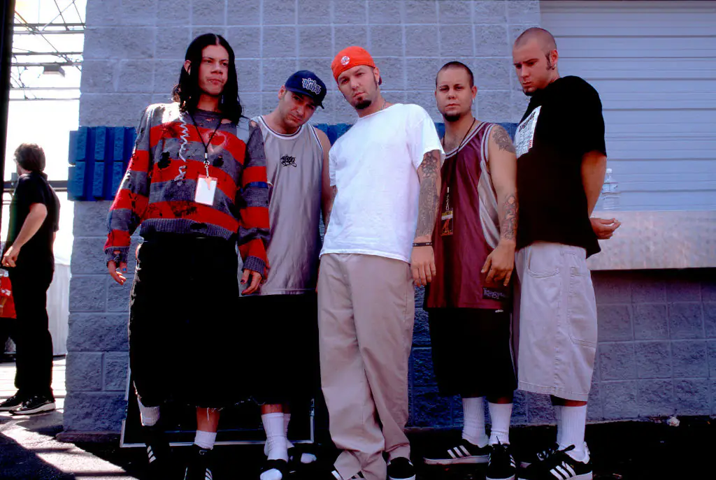 Limp Bizkit in 1997. Credit: Paul Natkin / Getty
