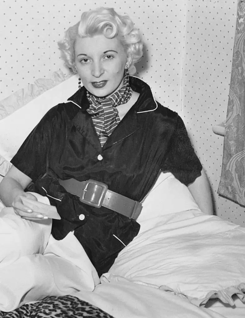 King Charles granted a conditional pardon to Ruth Ellis, a nightclub hostess who was executed at London's Holloway Prison on July 13, 1955. Credit: Bettmann / Getty