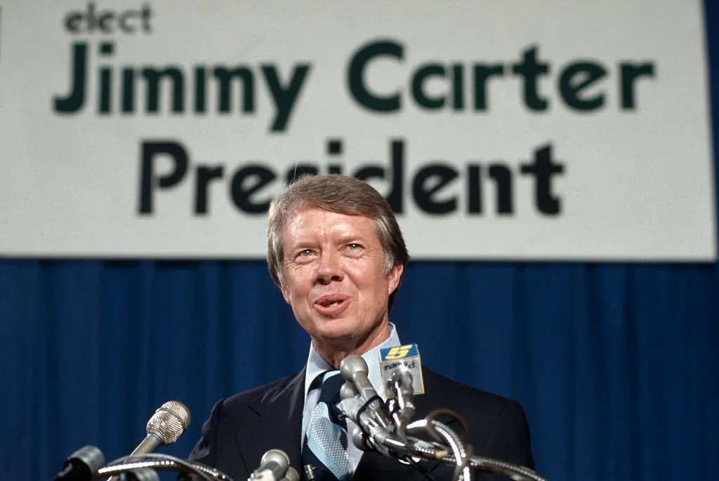 Jimmy Carter died aged 100. Credit: Bettmann / Contributor
