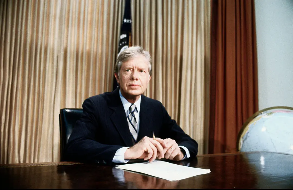 President Jimmy Carter in 1980. Credit: Bettmann / Getty