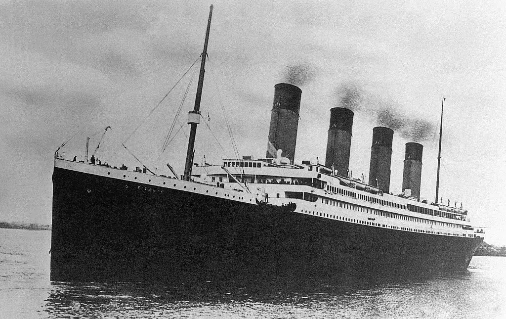 Passengers aren't allowed to talk about the Titanic on a cruise. Credit: Bettmann/Getty